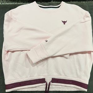 Women’s Project Rock Charged Cotton Fleece Crew